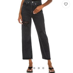 Agolde 90’s Crop Jeans in Shutter